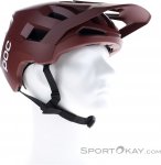 POC Kortal MTB Helm-Dunkel-Rot-L