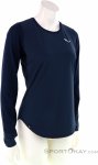 Salewa Alpine Hemp Print Damen Shirt-Dunkel-Blau-36