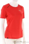 Salewa Pedroc Dry Hybrid Damen T-Shirt-Rot-42