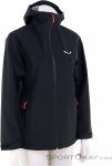 Salewa Puez 2.5L Powertex Damen Regenjacke-Schwarz-42