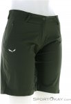 Salewa Talvena DST Damen Outdoorshort-Oliv-Dunkelgrün-32