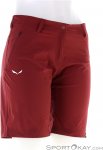 Salewa Talvena DST Damen Outdoorshort-Rot-34