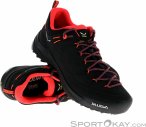 Salewa Wildfire Leather Damen Zustiegsschuhe-Schwarz-8,5