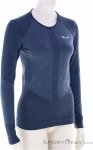 Salewa Zebru Med Warm Damen Funktionsshirt-Blau-34