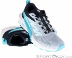 Salomon Sense Ride 5 Damen Traillaufschuhe-Türkis-5