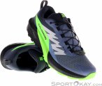 Salomon Sense Ride 5 GTX Herren Traillaufschuhe Gore-Tex-Grün-10
