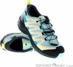 Salomon XA Pro V8 Climasalomon WP Kinder Wanderschuhe-Türkis-34