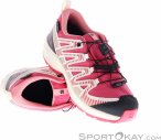 Salomon XA Pro V8 WP Kinder Traillaufschuhe-Rot-33