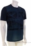 Scott Trail Flow SS Herren Bikeshirt-Dunkel-Blau-M