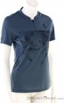 Scott Trail Flow Zip Damen Bikeshirt-Dunkel-Blau-L