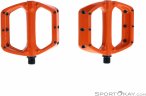 Spank Spoon DC Flat Pedale-Orange-One Size