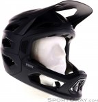 Uvex Revolt Fullface Helm abnehmbar-Schwarz-52-57