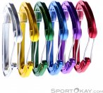 Wild Country Helium 3.0 Rack 6er Schnappkarabiner-Set-Mehrfarbig-One Size