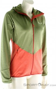 Salewa Agner Cordura PL Damen Outdoorsweater-Oliv-Dunkelgrün-XS