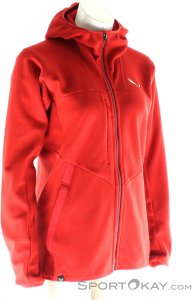 Salewa Antelao Fleece Damen Tourensweater-Rot-40