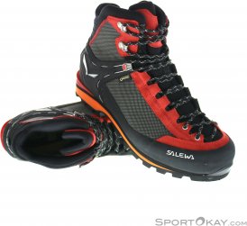 Salewa Crow GTX Herren Bergschuhe Gore-Tex-Rot-10