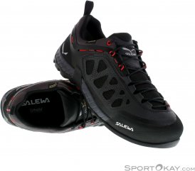 Salewa Firetail 3 GTX Herren Zustiegsschuhe Gore-Tex-Schwarz-8,5
