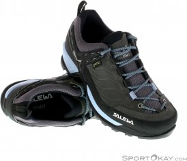 Salewa MTN Trainer GTX Damen Wanderschuhe Gore-Tex-Blau-3,5