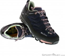 Salewa MTN Trainer GTX Damen Wanderschuhe Gore-Tex-Schwarz-6,5