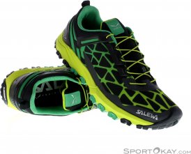 Salewa Multi Track Herren Traillaufschuhe-Schwarz-11