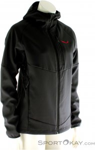 Salewa Puez PL W FZ Hoody Damen Outdoorjacke-Schwarz-40