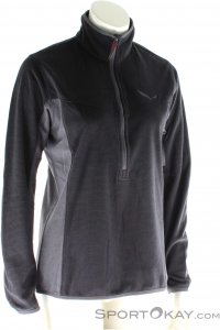 Salewa Puez Plose Fleece Damen Tourensweater-Schwarz-38