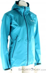 Salewa Sessvenna WS Jacket Damen Tourenjacke-Türkis-36