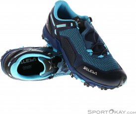 Salewa Ultra Train 2 Damen Traillaufschuhe-Blau-6