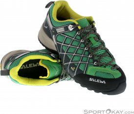 Salewa Wildfire Vent Damen Zustiegsschuhe-Grün-5,5