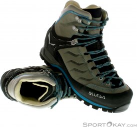 Salewa WS MTN Trainer Mid L Damen Wanderschuhe-Blau-7