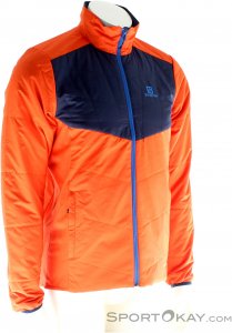 Salomon Drifter Mid JKT Herren Outdoorjacke-Orange-S