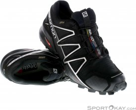 Salomon Speedcross 4 GTX Herren Traillaufschuhe Gore-Tex-Schwarz-9