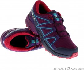Salomon Speedcross CSWP J Mädchen Traillaufschuhe-Lila-33