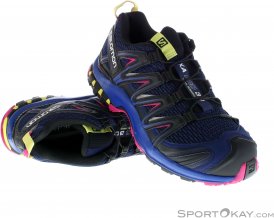 Salomon XA Pro 3D Damen Traillaufschuhe-Mehrfarbig-4,5