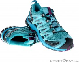 Salomon XA Pro 3D Damen Traillaufschuhe-Türkis-6