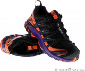 Salomon XA Pro 3D GTX Damen Traillaufschuhe Gore-Tex-Grau-5