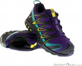 Salomon XA Pro 3D GTX Damen Traillaufschuhe Gore-Tex-Lila-7,5