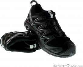 Salomon XA Pro 3D Herren Traillaufschuhe-Schwarz-7,5