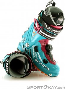 Scarpa F1 Damen Tourenschuhe-Blau-24