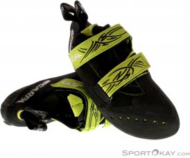 Scarpa Furia Herren Kletterschuhe-Schwarz-43,5