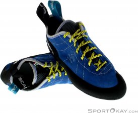 Scarpa Helix Herren Kletterschuhe-Blau-42,5