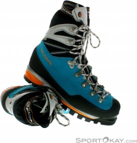Scarpa Mont Blanc Pro GTX Damen Bergschuhe Gore-Tex-Türkis-38,5