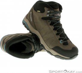 Scarpa Moraine Plus Mid GTX Damen Trekkingschuhe Gore-Tex-Braun-41