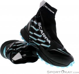 Scarpa Neutron Gaiter Damen Traillaufschuhe Gore-Tex-Schwarz-40,5