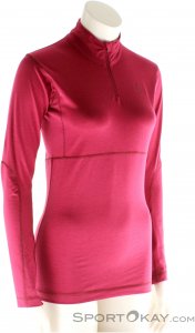 Scott Base Dri 1/4 Zip Women's Shirt Damen Funktionsshirt-Lila-L