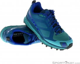 Scott Kinabalu Supertrac Damen Traillaufschuhe-Blau-9,5