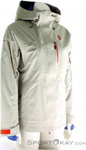 Scott Vertic 2l Insulated Damen Skijacke-Beige-L