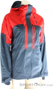 Scott Vertic 2l Insulated Damen Skijacke-Blau-S