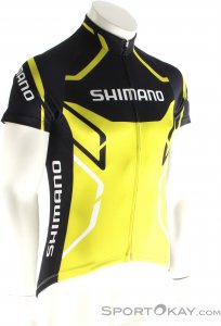 Shimano Print Jersey SS Herren Bikeshirt-Gelb-M