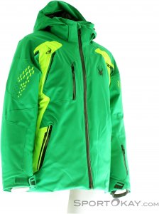Spyder Boy's Vail Jacket Jungen Skijacke-Grün-10